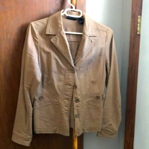 Light brown blazer style jacket